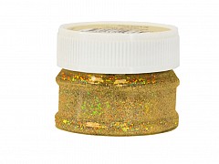 Glitter Powder, RICH GOLD, 25ml bottle