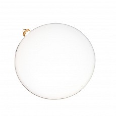 Extra Large Plastic Medallion Baubles - 20cm (gold fitting)