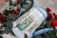 Christmas Watering Can