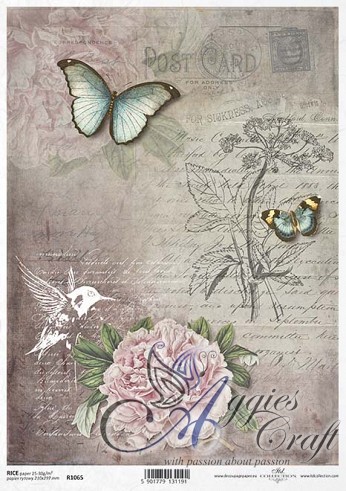 ITD Rice Decoupage Paper  Product Code R1065