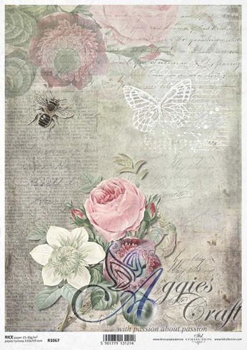 ITD Rice Decoupage Paper  Product Code R1067