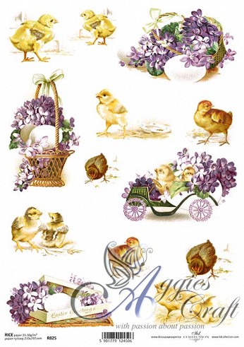 ITD Rice Decoupage Paper  Product Code R825