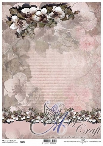 ITD Rice Decoupage Paper  Product Code R1145