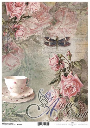ITD Rice Decoupage Paper  Product Code R1162