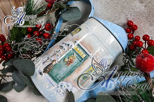 Christmas Watering Can