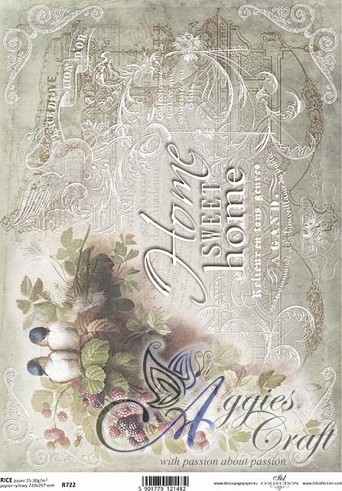 ITD Rice Decoupage Paper  Product Code R722