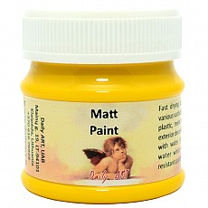 Daily Art Matt Paint 50ml YELLOW