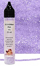 Daily Art 3D Glitter Pen, IRIS 25ml