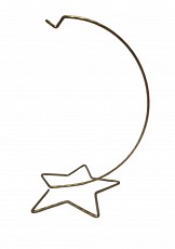 Large Metal Bauble Stand - Star Base