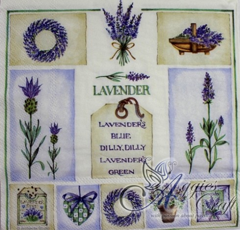 Napkins Lunch 33 x 33cm, Product Code 087
