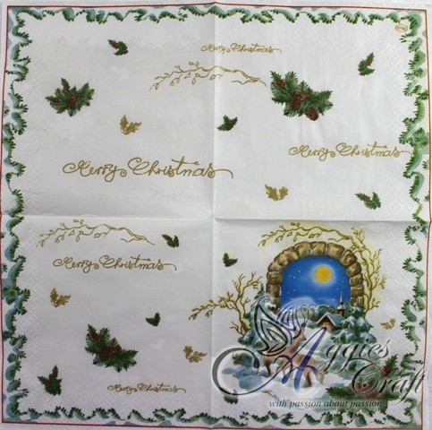 Napkins Lunch 33 x 33cm, Product Code 433