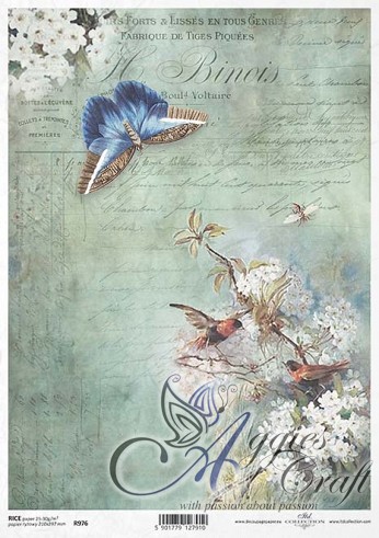 ITD Rice Decoupage Paper  Product Code R976