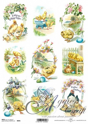 ITD Rice Decoupage Paper  Product Code R845