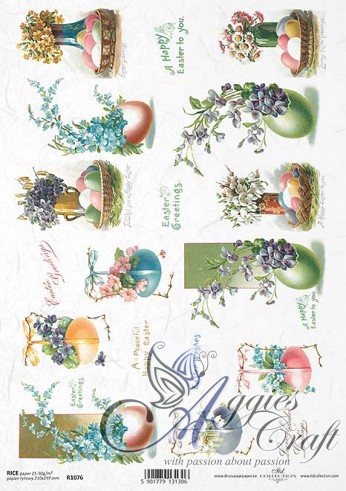 ITD Rice Decoupage Paper  Product Code R1076