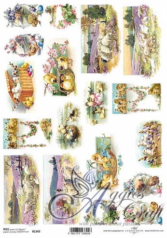 ITD Rice Decoupage Paper  Product Code R1345