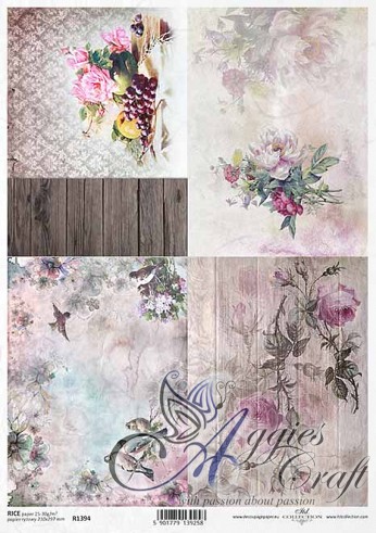 ITD Rice Decoupage Paper  Product Code R1394