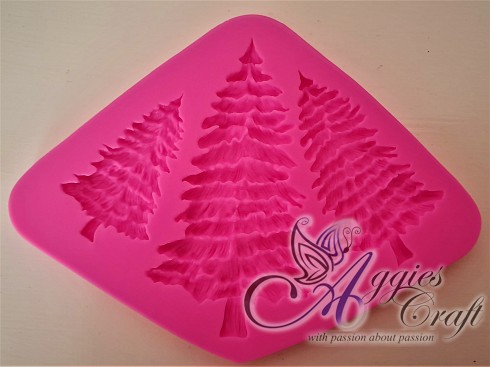 Silicone Cake Mould, TREES