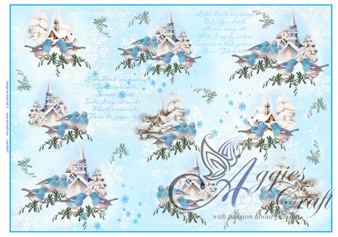 AIST Large Rice Decoupage Paper, Product Code 45637