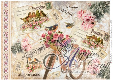 AIST Large Rice Decoupage Paper, Product Code 45821