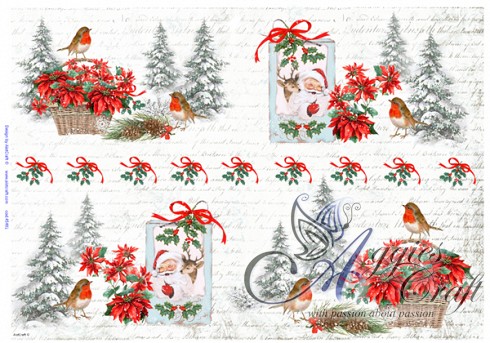 AIST Large Rice Decoupage Paper, Product Code 45491