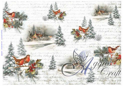 AIST Large Rice Decoupage Paper, Product Code 45498