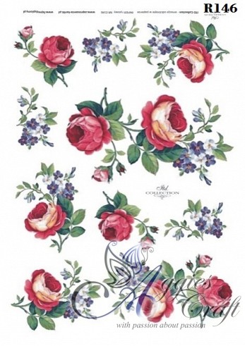 ITD Rice Decoupage Paper  Product Code R146
