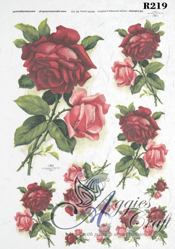 ITD Rice Decoupage Paper  Product Code R219