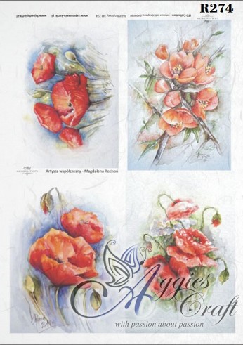 ITD Rice Decoupage Paper  Product Code R274