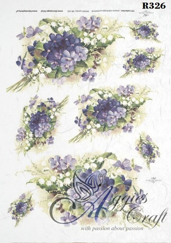 ITD Rice Decoupage Paper  Product Code R326