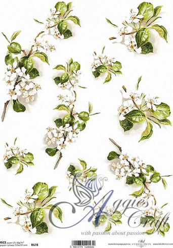 ITD Rice Decoupage Paper  Product Code R678