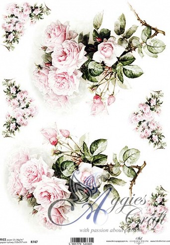 ITD Rice Decoupage Paper  Product Code R747